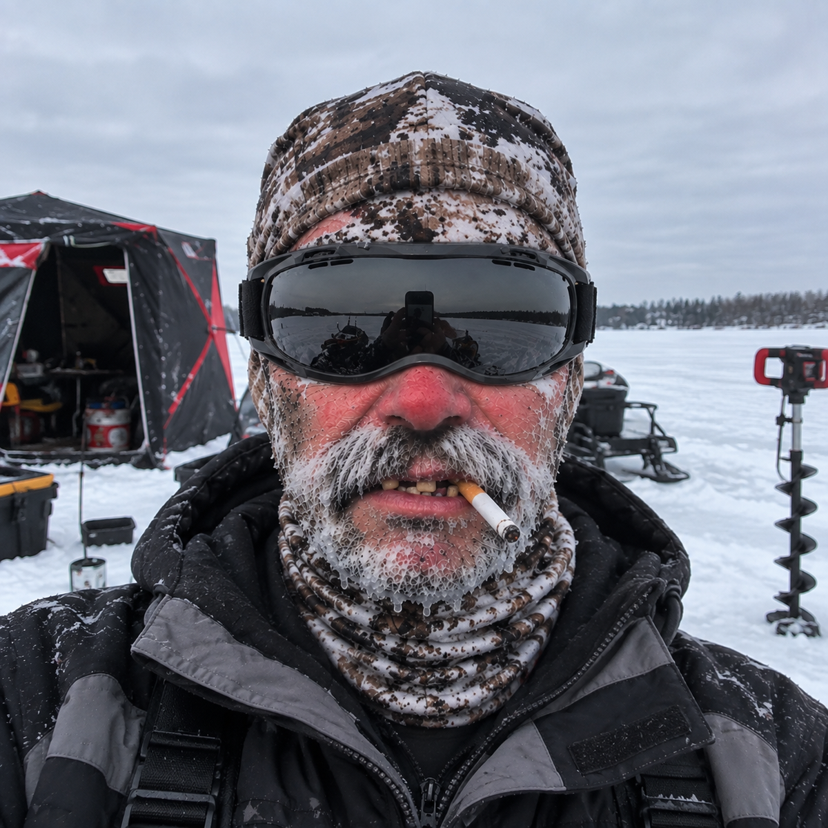 Ice Fishing Ski mask